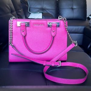 Michael Kors Purse Magenta Pink